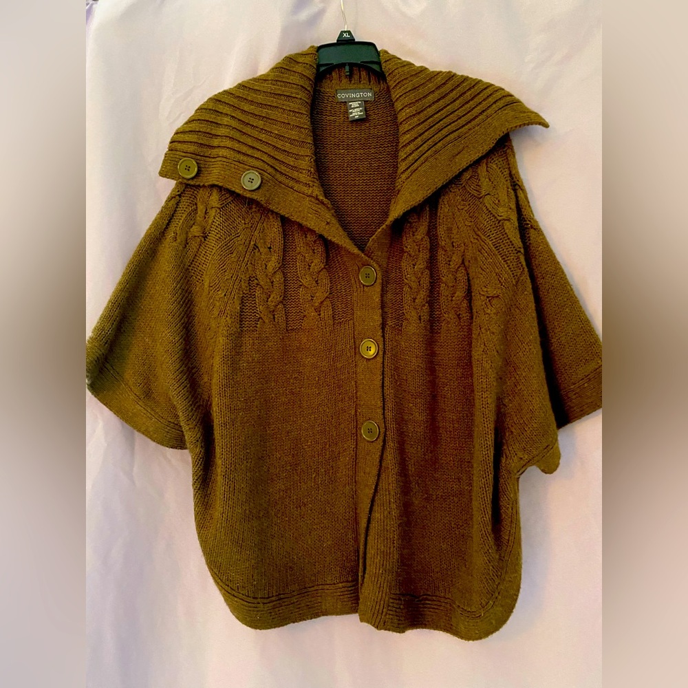 Chocolate brown cape